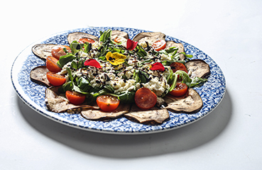 Carpaccio de berenjenas - Quina Creu