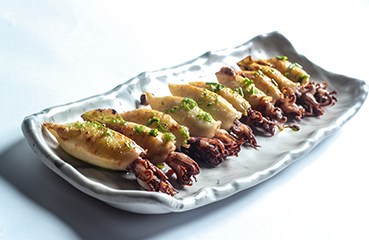 Chipirones a la plancha- Quina Creu