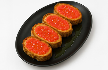 Pan con tomate