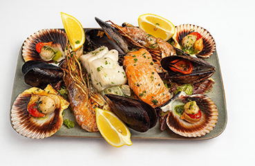 Parrillada de pescado-Restaurante Quinacreu