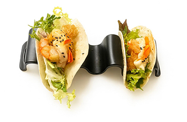 Taco de gambas-Quinacreu